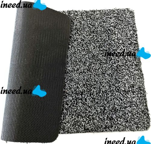 Супер впитывающий коврик Clean Step Mat придверный напольный ковер 70Х45 см в прихожую и ванную для впитывания грязи и влаги из микрофибры для обуви
