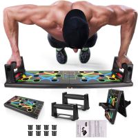 Доска для отжиманий Foldable Push Up Board JT-006, упор для отжиманий от пола 14 в 1 Регулируемая стойка, платформа, тренажер для мышц Supretto