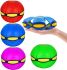 Flying Frisbee Flat ball disk with LED light Luminous folding game disk Transformer flat for active games outdoors and at home