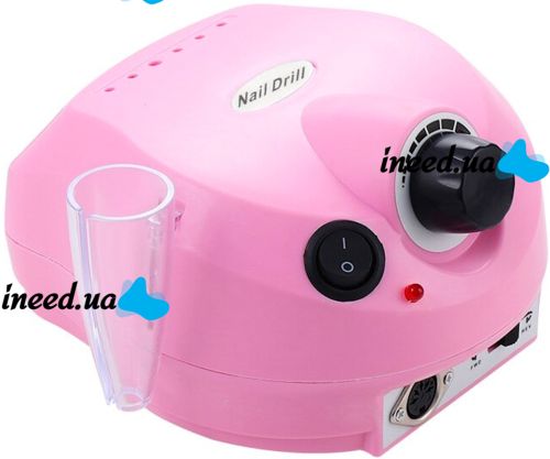 Фрезер для манікюру і педикюру Beauty Nail Dm - 202 35000 об/хв апарат для обробки нігтів з насадками 6 в 1 манікюрний апаратний набір з фрезами