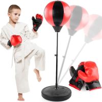 Children's boxing set Profi Boxing MS-0331 children's boxing floor punching bag with gloves on adjustable boxing stand 110 cm 777-784A