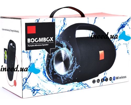 Large Wireless Music Speaker T&G Booms Box Big Red with Handle Portable Bluetooth Speaker Boombox Style USB AUX for Android IOS
