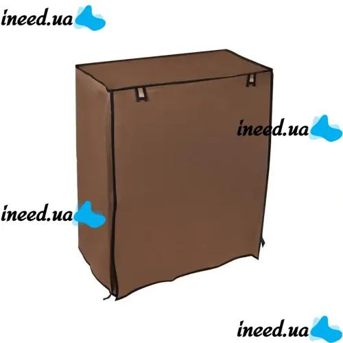 Складна тканинна Полиця шафа для зберігання взуття Shoe Cabinet a-5 90x56x27 см 4 полиці, пилозахищена Полиця органайзер каркасний 5556 HCX 7688