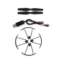 Radio-controlled quadcopter Lurker GD885HW with WiFi Camera Children's drone with Wi-Fi camera, Flying Copter HJHRC HJ28 with backlight on battery