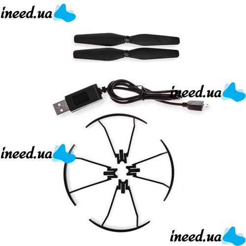 Radio-controlled quadcopter Lurker GD885HW with WiFi Camera Children's drone with Wi-Fi camera, Flying Copter HJHRC HJ28 with backlight on battery
