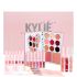 Великий подарунковий набір косметики Kylie I Want it All Pink 23 в 1 декоративна косметика для обличчя помада, тіні, Кисті для макіяжу і пудра рожева