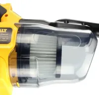 Автомобільний акумуляторний пилосос DeWALT DCV501LN-XJ 36V 6Ah з насадками, Бездротовий пилосос Деволт з 2 акумуляторами для авто та дому Жовтий