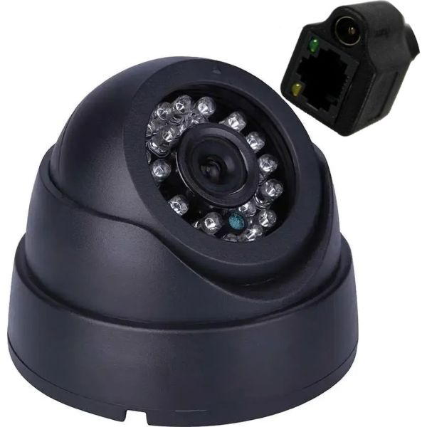 Indoor CCTV Camera Spartak CCTV Camera 349 IP 1.3 MP , Digital Dome Color HD Video Camera for Home with LAN Connector