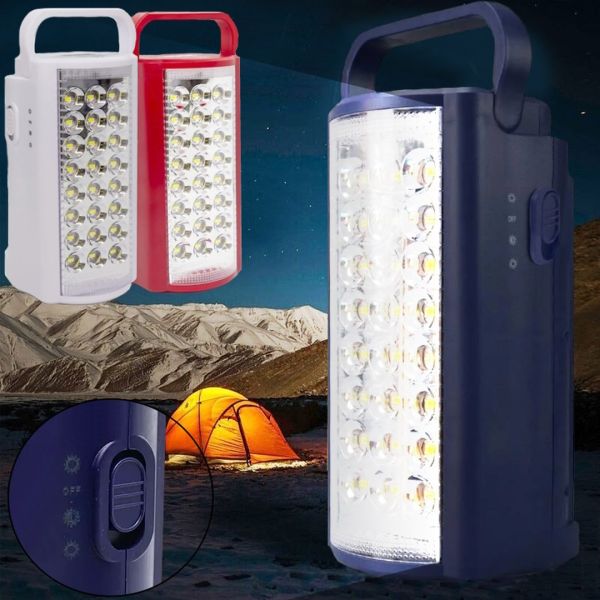 Emergency LED Lamp ALFARID Lantern (Almina) DL-2424 24 LED 6V 3Ah Rechargeable with Power Bank Function Emergency Portable Lamp 2606L