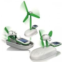 Educational designer robot 6 in 1 on a solar battery