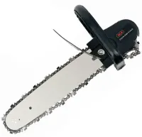 Chain Saw Nozzle 12" Chain saw for the Grand 300QF Pro Grinder with a chain lubrication system for 30cm Bulgarians with a handle and an oil tank