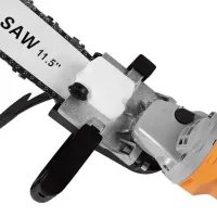 Chain Saw Nozzle 12" Chain saw for the Grand 300QF Pro Grinder with a chain lubrication system for 30cm Bulgarians with a handle and an oil tank