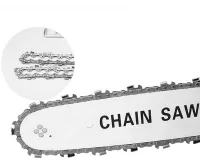 Chain Saw Nozzle 12" Chain saw for the Grand 300QF Pro Grinder with a chain lubrication system for 30cm Bulgarians with a handle and an oil tank