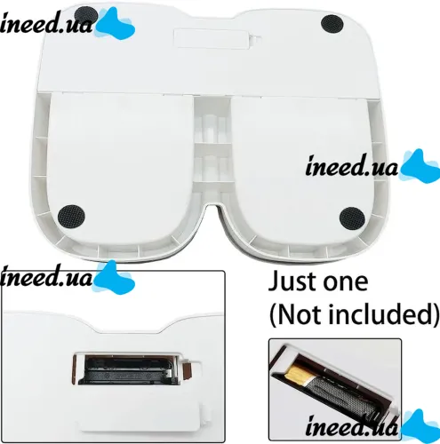 Автоматична подвійна годівниця дозатор 2-Meal Pet Feeder MA - 6 для собак і кішок 659-3 з таймером, Комплект годівниць 2шт по 600 мл для тварин