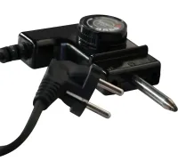 Электрическая двойная кастрюля скороварка Hoffmans HM-3031 8л 32см, 1500W, Электрокастрюля пароварка рисоварка HM3031 от сети Коричневая