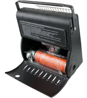 Table gas heater SI YI JIA SYJ-8508 stove for 1 burner with piezo ignition, ceramic heater and cylinder adapter Ax-016-3