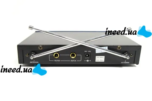 Бездротовий комплект з 2-х мікрофонів Sennheiser EW - 100 радіосистема два радіомікрофона і база