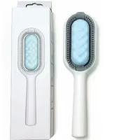 Універсальна щітка Pet Cleaning Hair LY-364 для сухого і вологого вичісування собак і котів, гребінець для грумінгу тварин з відсіком для води