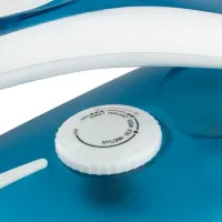 RAF R.1259B 800W folding hand iron with temperature regulator and water tank, RAF R.1259B 800W folding hand iron with ceramic soleplate steamer, RAF ceramic soleplate steam iron