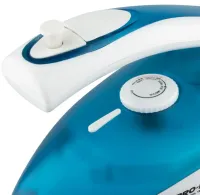 RAF R.1259B 800W folding hand iron with temperature regulator and water tank, RAF R.1259B 800W folding hand iron with ceramic soleplate steamer, RAF ceramic soleplate steam iron