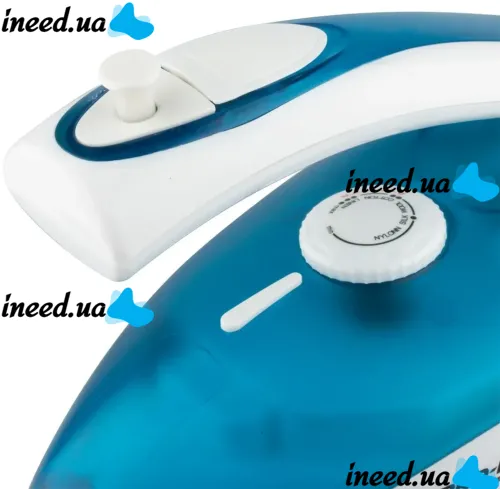 RAF R.1259B 800W folding hand iron with temperature regulator and water tank, RAF R.1259B 800W folding hand iron with ceramic soleplate steamer, RAF ceramic soleplate steam iron