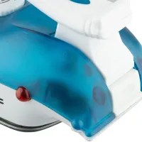 RAF R.1259B 800W folding hand iron with temperature regulator and water tank, RAF R.1259B 800W folding hand iron with ceramic soleplate steamer, RAF ceramic soleplate steam iron