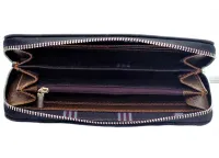Baellerry Denim S1514 Black Black Men's Clutch Wallet Wallet Wallet Wallet