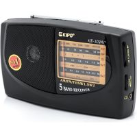 Portable radio Receiver KIPO KB-308AC, wireless battery, FM Radio Receiver