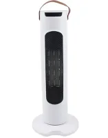 Электрический башенный обогреватель Quick & Easy Heat MAG-639 2200W, Портативный электрообогреватель для дома, Тепловентилятор 2200 Вт от сети Белый