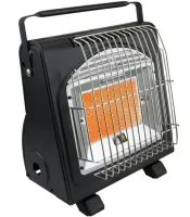 Table gas heater SI YI JIA SYJ-8508 stove for 1 burner with piezo ignition, ceramic heater and cylinder adapter Ax-016-3