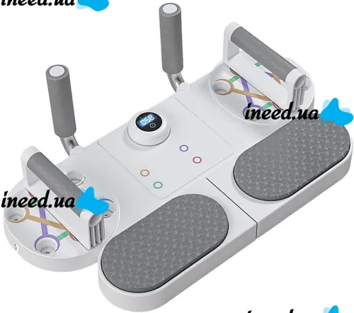 Adjustable Push-up Support Board with Push-up Stops JT-999-1 3in1 with Timer Platform Simulator for Arms, Abs and Chest