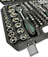 Автомобільний набір інструментів на 172 предмета Dream Car Tools ES-172 в кейсі Комплект ключів головок біт з тріскачкою для машини і вдома у валізі