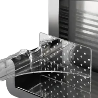 RAF R.8800 electric slicer for slicing meat, sausage and cheese products, RAF meat and cheese slicer from mains supply