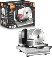 RAF R.8800 electric slicer for slicing meat, sausage and cheese products, RAF meat and cheese slicer from mains supply