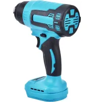 Акумуляторний будівельний фен Makita DHG180RT 48V 5Ah з 3 насадками, Промисловий тепловий пістолет 50-550°C Макіта з 2 акумуляторами в кейсі