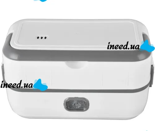 Електричний ланч бокс Cooking Lunchbox DFH-C01 200w 1,2 л для підігріву і приготування їжі з 2 чашами, харчової судочок контейнер для їжі від мережі