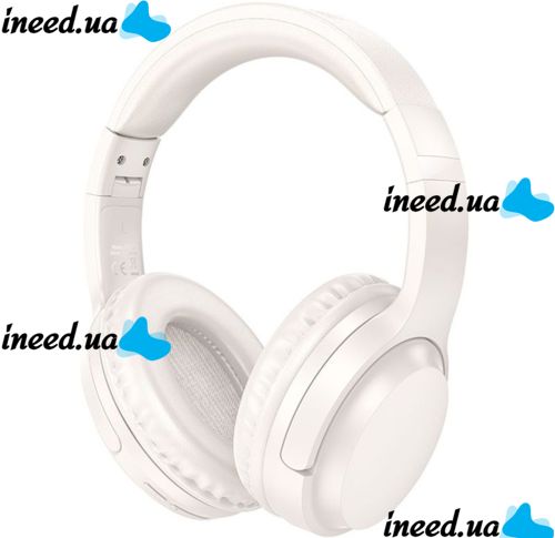 Накладні бездротові навушники Bluetooth Borofone BO25 Rhyme, повнорозмірні блютуз стереонавушники Борофон 300mah з мікрофоном і регулюванням довжини