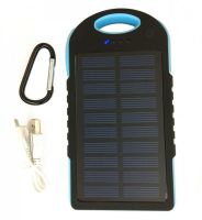 Portable Charger Power Bank Solar Charger 50000 mAh with Led flashlight and carbine on a solar battery, external battery 2, power bank
