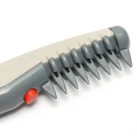 Електрична гребінець щітка для тварин всіх порід кішок і собак Knot Out Electric Pet Comb WN-134, Электрорасческа для грумінгу тварин