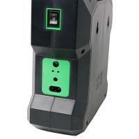 Автономная солнечная станция GDlite GD-1000A зарядная система Power Bank, Фонарь и 4 LED лампочки с функцией повербанка и радио для кемпинга Черная