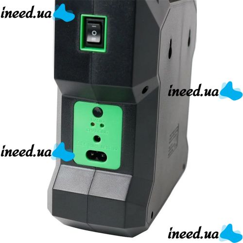 Автономная солнечная станция GDlite GD-1000A зарядная система Power Bank, Фонарь и 4 LED лампочки с функцией повербанка и радио для кемпинга Черная