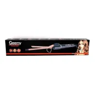 Gemei GM-2825 ceramic pro 9mm professional thin curling iron for small curls, Tourmaline-coated Afro, Gemmy Curling Iron