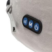 Беспроводная массажная подушка Gelius Smart Pillow Massager GP-PM001 для снятия усталости и напряжения шеи с подогревом и вибрацией на аккумуляторе