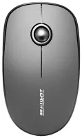 ZornWee W150 Grey Wireless Bluetooth Mouse for PC and Laptop, 2.4GHZ USB Bluetooth Gaming Computer Mouse for PC battery operated Grey
