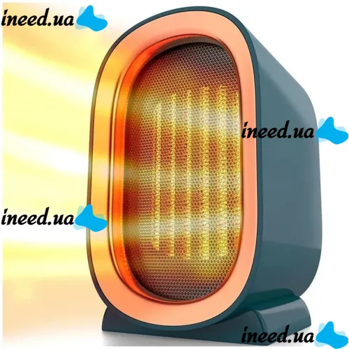 Desktop Ceramic Heater Fan Heater Indoor Heater XH-1201 1200W, Outdoor Electric Fan Heater PTC 2 Modes from 220V Network