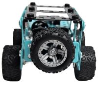 Дитячий розвиваючий конструктор позашляховик Jixin Xyzhi Off-Road Vehicle YK623 на 190 деталей, металевий набір джип для складання машинки для дітей