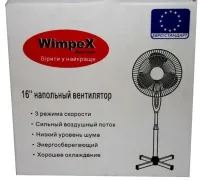 Outdoor Table Fan Wimpex WX-1807 with Iron Blades 40cm stand fan Timer 60W Wall Mounted Wimpex Transformer 16" KT1803