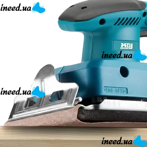 Вібраційна плоска шліфувальна машина Makita BO3710 300W 12000 об/хв для дерева шпаклівки вдома, мережева віброшліфувальна машина X-513 від мережі 220V