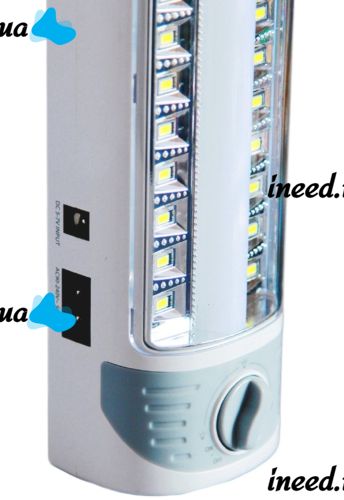 Світлодіодна переносна лампа ліхтар DP Light DP-7104 1500 mAh з регулюванням світла для кемпінгу, акумуляторні прожектор світильник з ручкою Білий