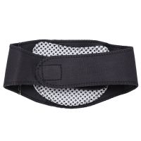 Турмаліновий масажний комір Sunroz Self Heating Neck XL-314 з магнітами, шийний пояс з магнітними вставками Бандаж на шию з підігрівом